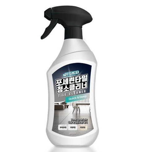 포세린타일 - 위시오 포세린타일 클리너 얼룩제거 세정제, 1개, 800ml