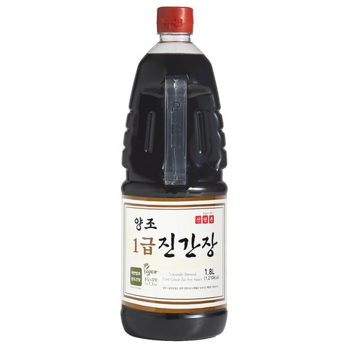 신앙촌 양조 1급 진간장, 1.8L, 1개