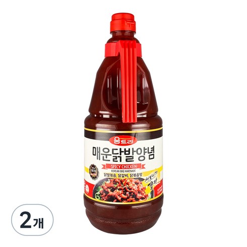 닭발 양념 - 움트리 매운 닭발 양념, 1.9kg, 2개