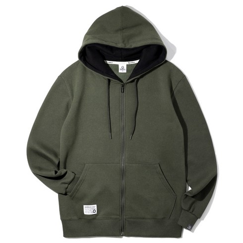 2023년 가성비 최고 페플후드집업 - 앨빈클로 남녀공용 데일리 무지 기모 후드집업 AZH539