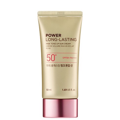 더페이스샵 파워 롱래스팅 핑크 톤업 선로션 SPF50+ PA++++, 50ml, 1개