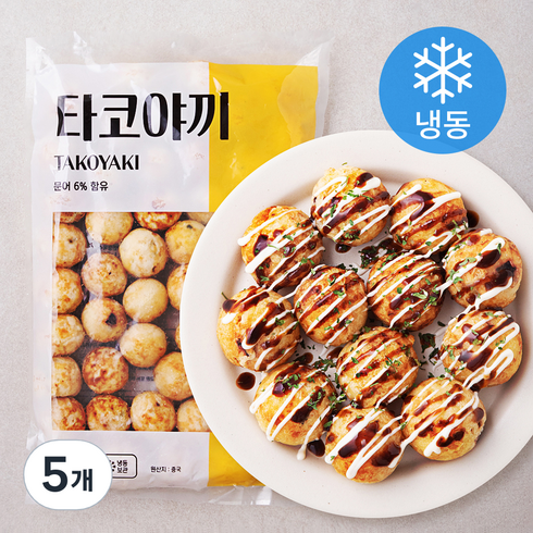 타코야끼 - 농우 타코야끼 (냉동), 1kg, 5개