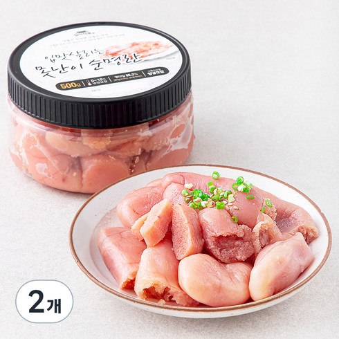 일미식품 입맛살리는 못난이 순명란젓, 500g, 2개