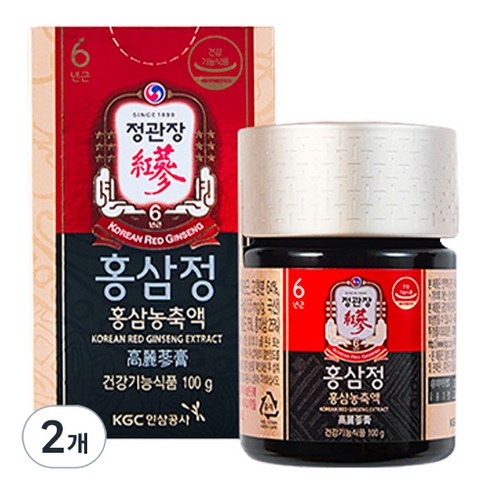 2023년 가성비 최고 정관장홍삼정 - 정관장 홍삼정, 100g, 2개