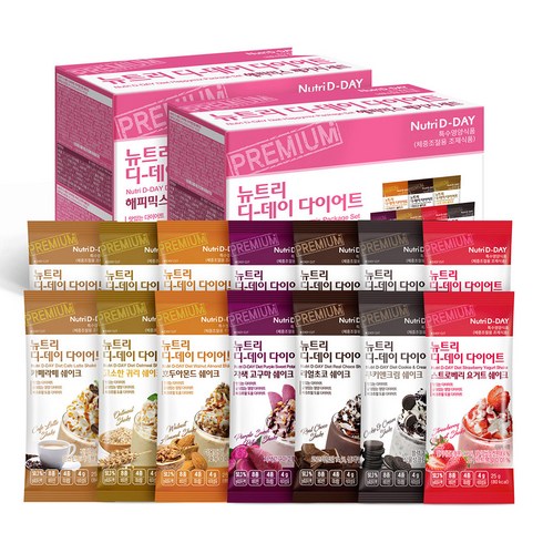 뉴트리디데이 다이어트 쉐이크 해피믹스, 25g, 28개