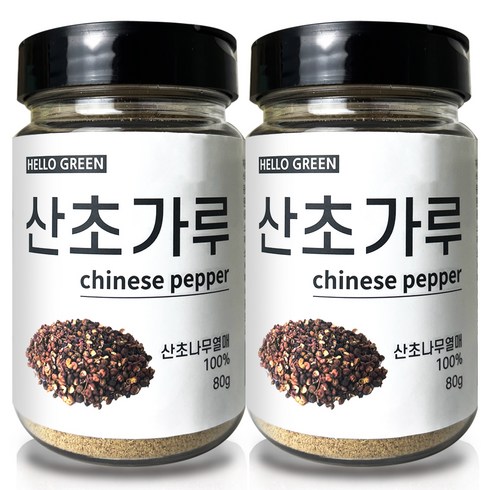 산초 - 헬로우그린 산초 가루, 80g, 2개