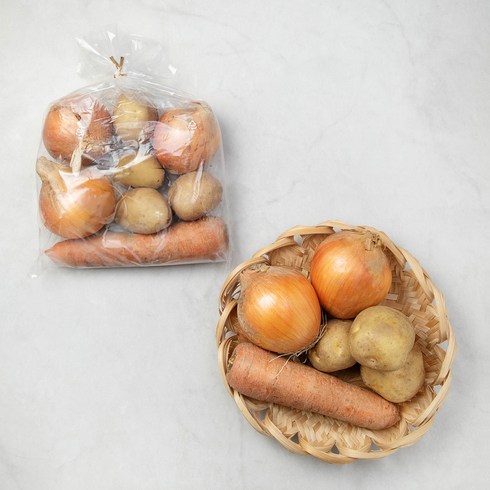 곰곰 친환경 감자+당근+양파, 1.2kg, 1개