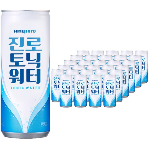 2023년 가성비 최고 토닉워터 - 하이트진로 진로믹서 토닉워터, 250ml, 30개