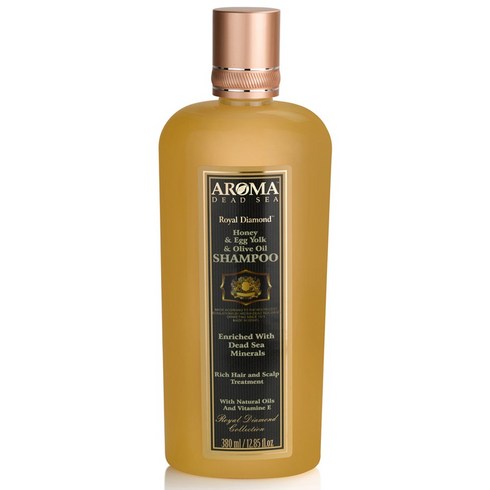 아로마데드씨 로얄다이아몬드 허니 & 에그요크 & 올리브오일 샴푸, 380ml, 1개