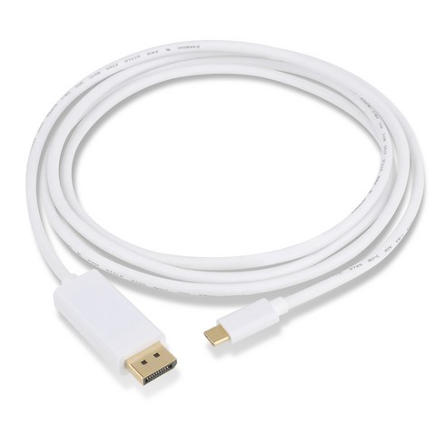 넥스트 스마트폰 노트북연결 TYPE-C to 디스플레이포트케이블 1.8m NEXT 115CDP, 1개