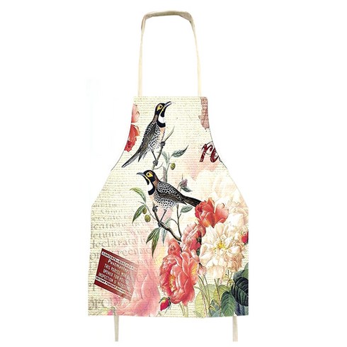 스토어33 빈티지 이미지 주방 앞치마, D, 1개