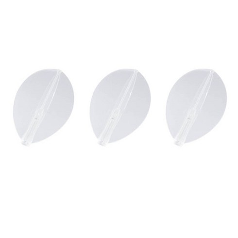 코스모다트 다트 플라이트 핏 에어 무지 티어드롭, 클리어, 3개