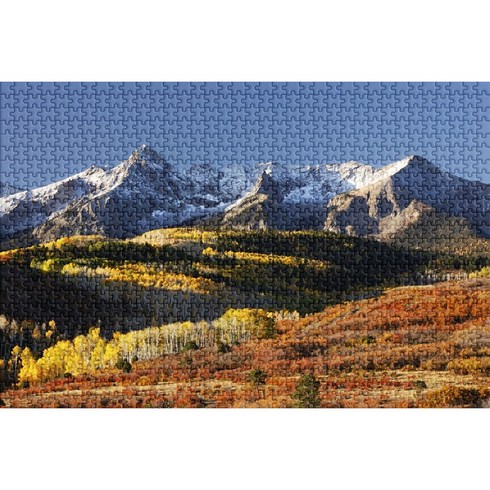 HUASHEN JS 고급형 직소퍼즐 HS4596, 900피스, 혼합 색상