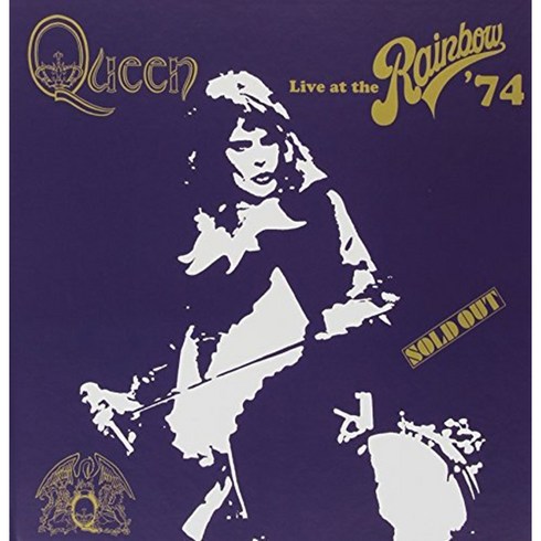 QUEEN - LIVE AT THE RAINBOW SUPER DELUXE EDITION 2CD + BLU-RAY DISC + DVD EU수입반, 4CD