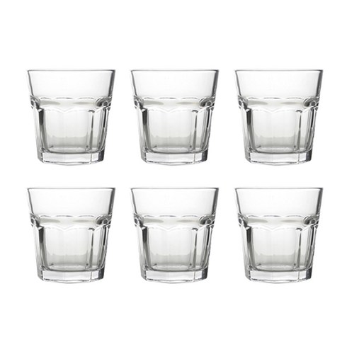 2023년 가성비 최고 유리컵 - 마카 글라스 3008 물컵 250ml, 6개입
