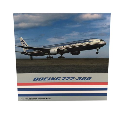 JCWings 1:200 Boeing original B777-300 N5014K 비행기 다이캐스트, 혼합 색상, 1개