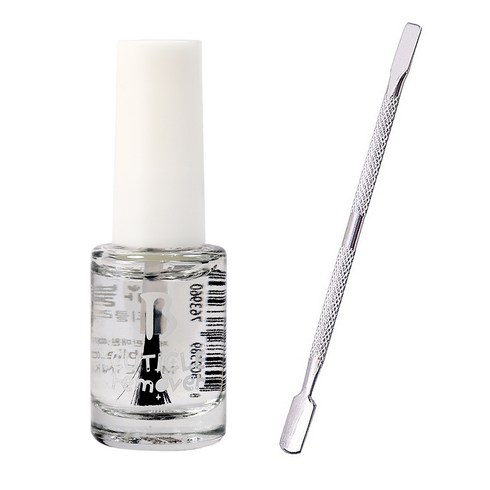 메이브라운 셀프네일 네일케어세트 큐티클 리무버 5ml + 푸셔, 큐티클리무버 5ml + 푸셔, 1세트
