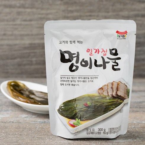 명이나물 - 일가집 명이나물, 300g, 1개