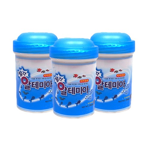 [아마존]- 탈각알테미아(치어전용), 100ml, 3개