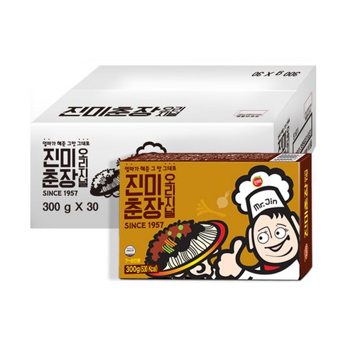 진미 춘장, 300g, 30개