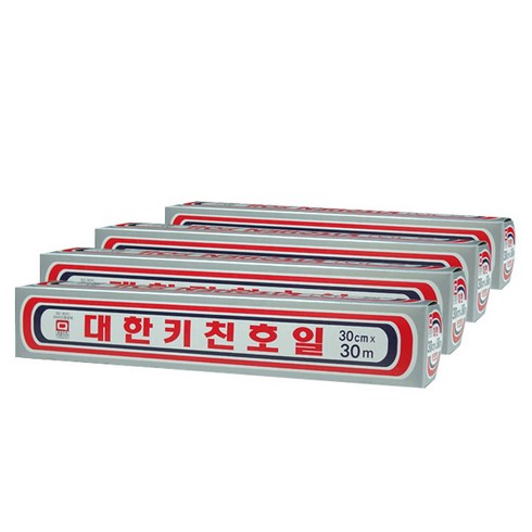 대한웰빙 키친호일 30cm x 30m, 4개