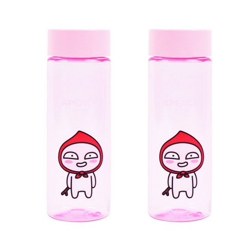 릴팡 카카오프렌즈 페이스클리어보틀 KF6320 2p, 어피치, 500ml