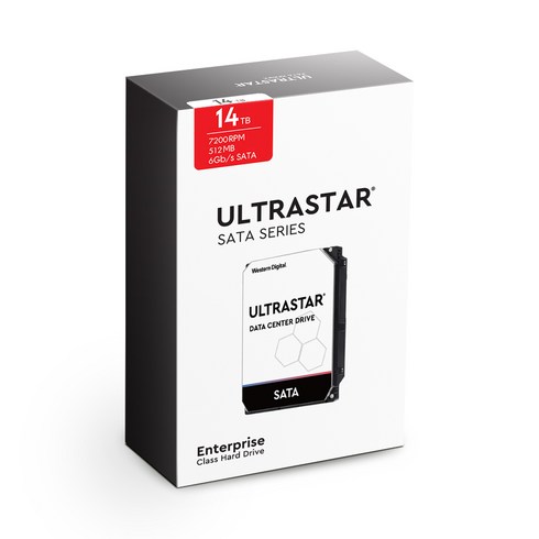 웨스턴디지털 Ultrastar DC HC530 HDD, US7SAP140, 14TB