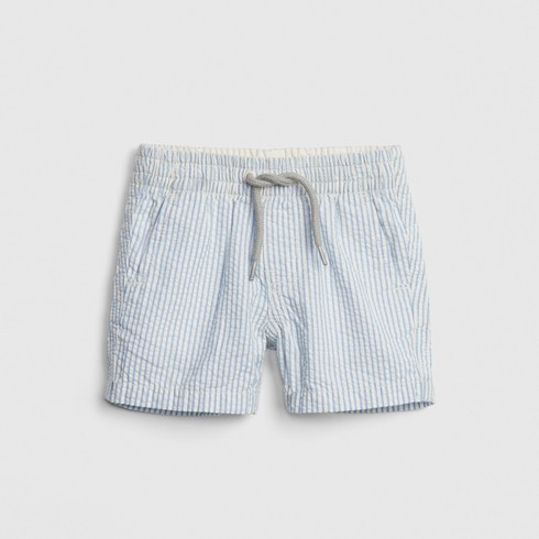 갭 베이비 시어서커 풀 온 쇼트 팬츠