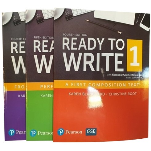Ready to Write Set 1~3 SB, Pearson