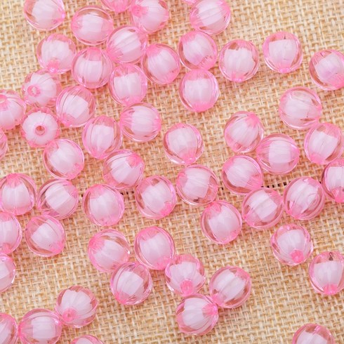 가드 크리스틴 DIY 비즈 재료 12mm 500g, 연핑크, 1개