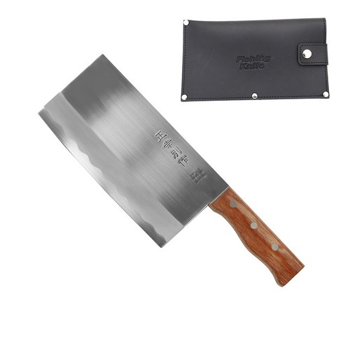 정행별작 중식도 18cm + 칼집 랜덤 발송, 혼합 색상