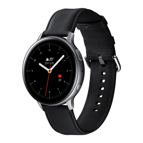 삼성전자 갤럭시워치 액티브2 스테인리스 44mm, SM-R820NSSAKOO, 실버, GPS