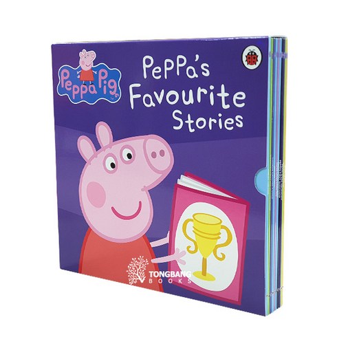 2023년 가성비 최고 페파피그원서 - Peppa Pig Favourite Stories : 10 Books Boxed Set, Penguin Books