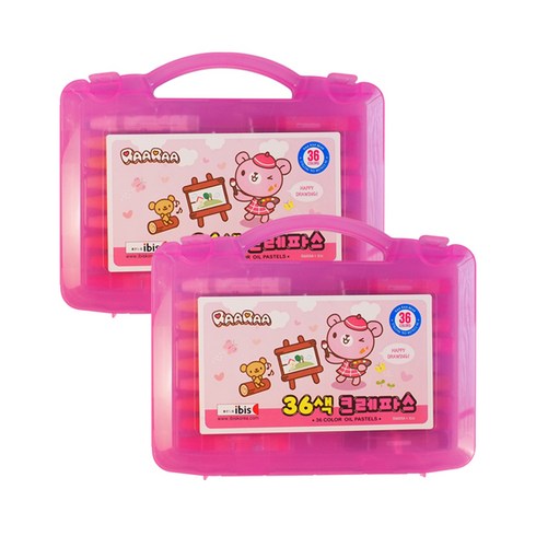 아이비스 크레파스 CR10640 2p, 36색