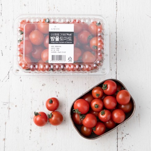 2023년 가성비 최고 방울토마토 - 프레시픽 방울토마토, 750g, 1팩