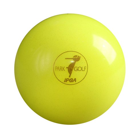 파크골프공 - 하타치 SHINE 파크 골프공 볼 2피스 6cm PH3400, 형광색, 1개입, 1개