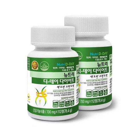 뉴트리디데이 다이어트 애프터 스피드컷 4주분, 112정, 2개
