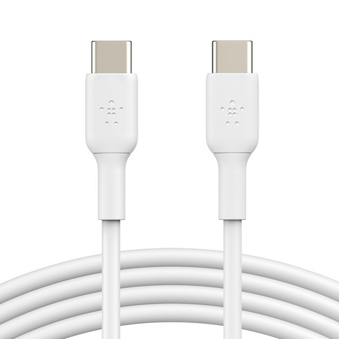 벨킨 부스트업 USB C to C타입 고속 충전케이블 CAB003bt 1m, 화이트, 1개