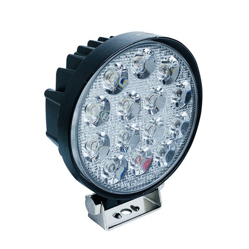 제이엠모터스 차량용 CREE LED 서치라이트 48W 방수 해루질 집어등 원형 확산형, CREE 42W 원형 확산형, 1개, LED작업등