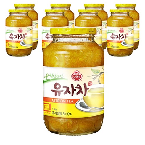 유자차 - 오뚜기 유자차, 1kg, 1개입, 9개