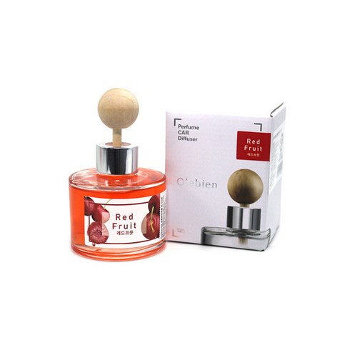 올레비엔 퍼퓸 차량용 디퓨저 120ml, 레드프룻