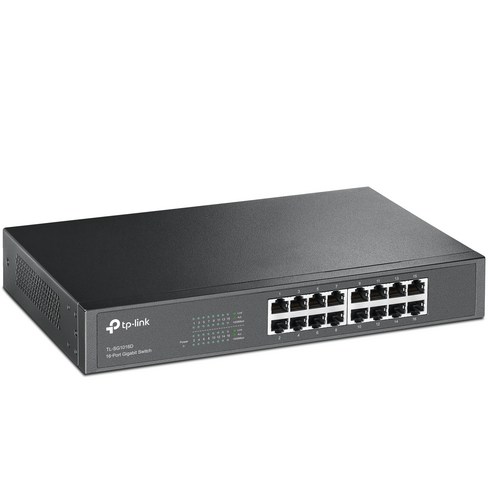 티피링크스위칭허브 - 티피링크 16포트 기가비트 데스크탑 스위치 허브, TL-SG1016D