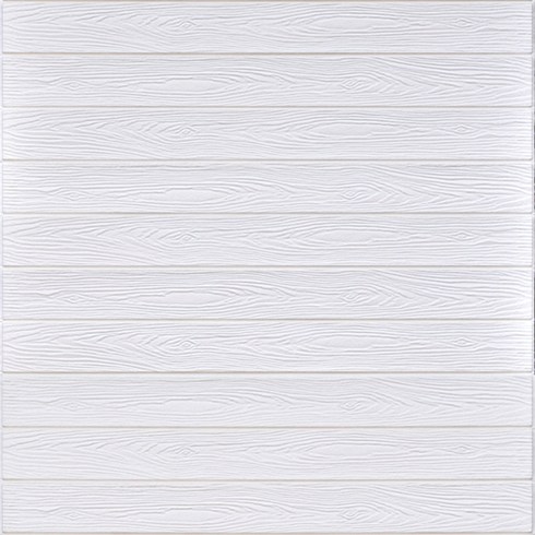 새암산업 접착식 단열 우드폼패널 100 x 249 cm, 화이트(APB-35), 4개