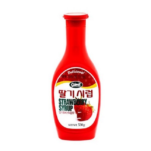 서강 딸기시럽, 530g, 1개