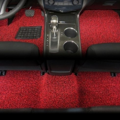 순수 외제차 카매트 코일 확장형 레드블랙 TSE-01, 모델3 (2020년~)