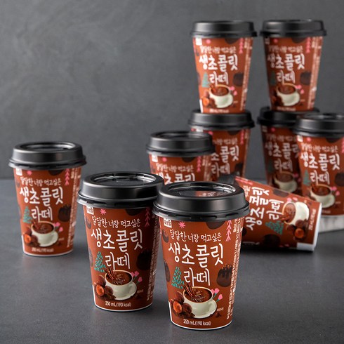 푸르밀 생초콜릿라떼, 250ml, 10개