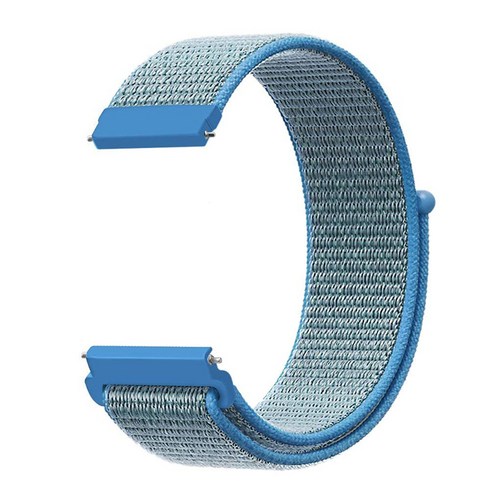 쉴드랩 갤럭시 워치 20mm 스포츠루프 스트랩 40mm 41mm 42mm 44mm 호환 가능, 12 타호블루, 1개
