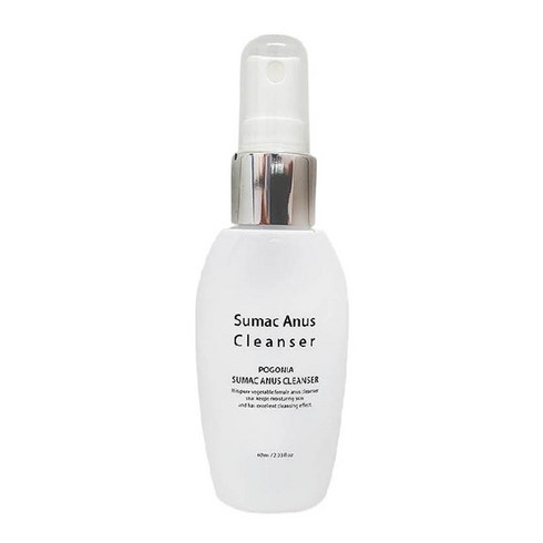 포고니아 붉나무 항문 청결제, 60ml, 1개