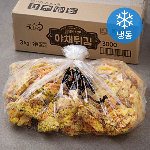 굿프랜즈 야채튀김 (냉동), 3000g, 1개