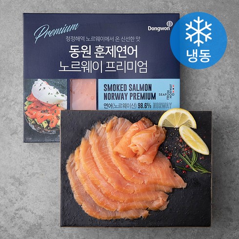 동원 훈제연어 노르웨이 프리미엄 (냉동), 180g, 1개